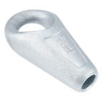 Terminal pera para cables de acero Crosby