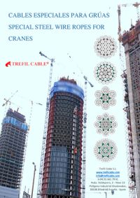Clik para ver catálogo de cables de acero especiales Clik para ver catálogo de cables de acero especiales