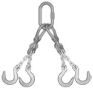 Eslinga de cadena de 4 ramales con Eliminator Crosby modelo EQOF Eslinga de cadena de 4 ramales con Eliminator Crosby modelo EQOF