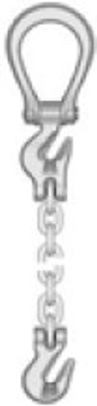 Eslinga de cadena de 1 ramal con Eliminator Crosby modelo ESOG