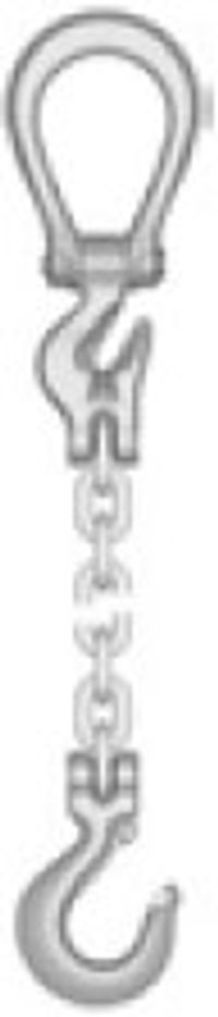 Eslinga de cadena de 1 ramal con Eliminator Crosby modelo ESOS