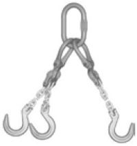 Eslinga de cadena de 3 ramales con Eliminator Crosby modelo ETOF Eslinga de cadena de 3 ramales con Eliminator Crosby modelo ETOF