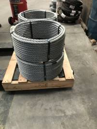 Cable de acero galvanizado 6x19+1, 7x19+0